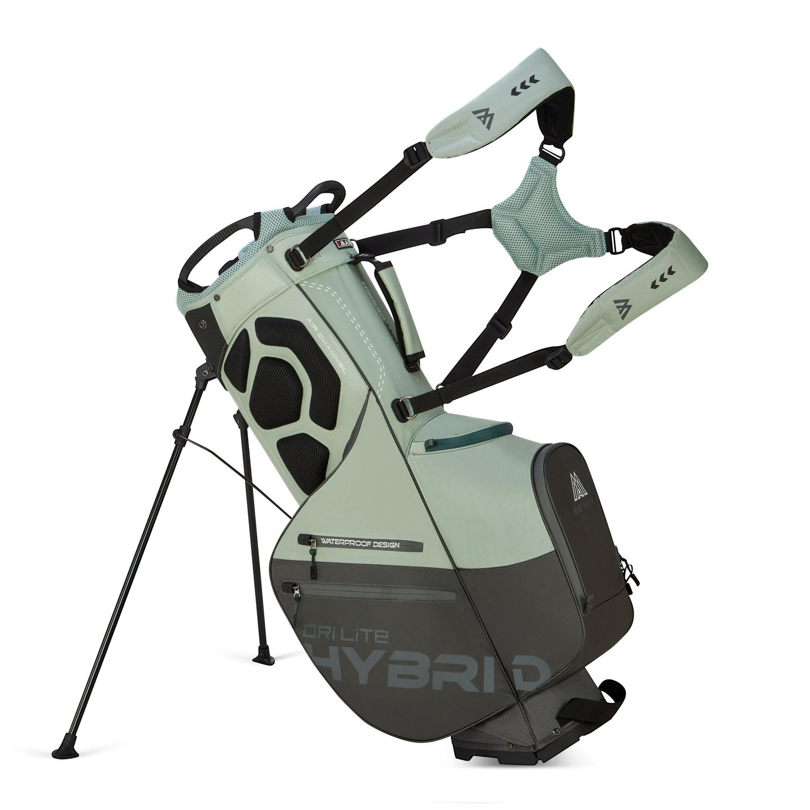 Big Max Dri Lite Hybrid Plus Standbag, mint/charcoal