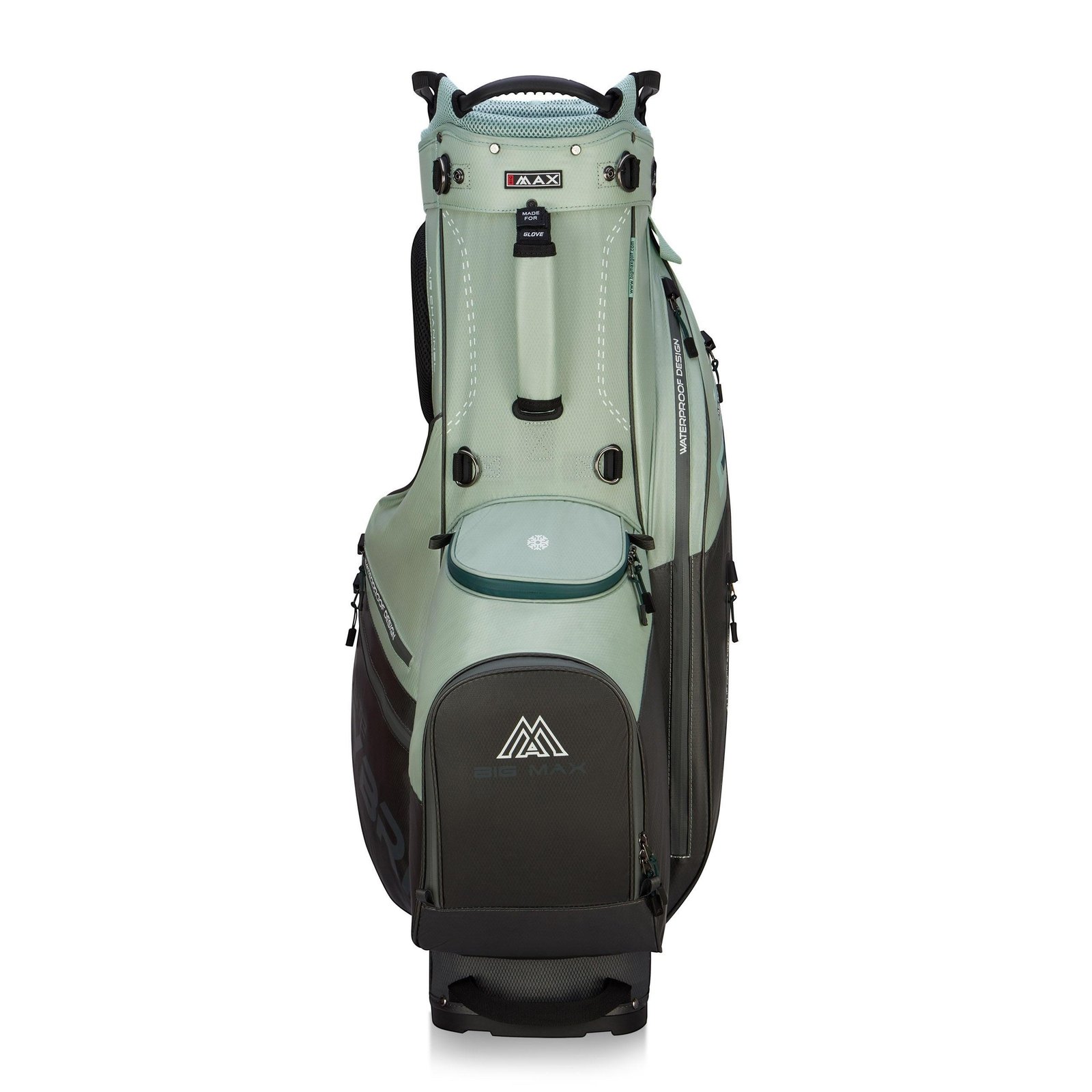 Big Max Dri Lite Hybrid Plus Standbag, mint/charcoal