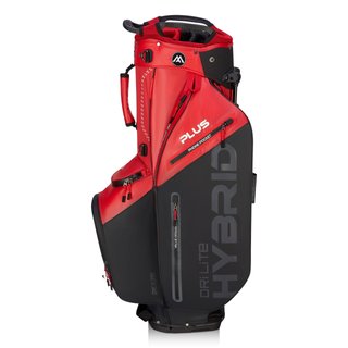 Big Max Dri Lite Hybrid Plus Standbag, rot/schwarz