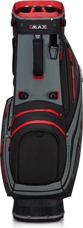Big Max Dri Lite Hybrid Tour 2 stand bag, schwarz/grau/rot