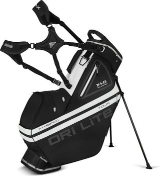 Big Max Dri Lite Hybrid Tour 2 stand bag, schwarz/weiss