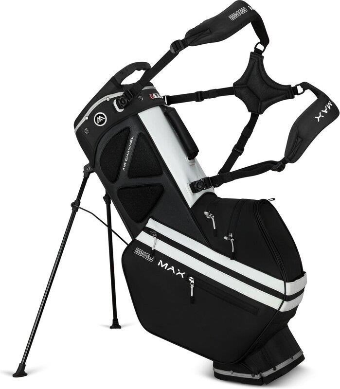 Big Max Dri Lite Hybrid Tour 2 stand bag, schwarz/weiss