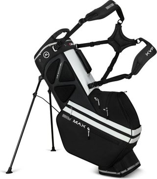 Big Max Dri Lite Hybrid Tour 2 stand bag, schwarz/weiss