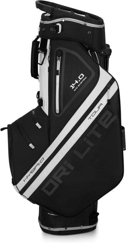 Big Max Dri Lite Hybrid Tour 2 stand bag, schwarz/weiss
