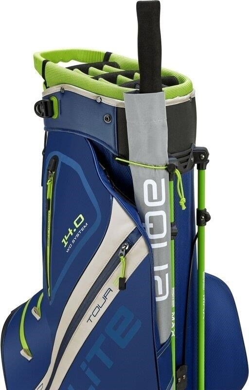 Big Max Dri Lite Hybrid Tour 2 stand bag, dunkelblau/limette