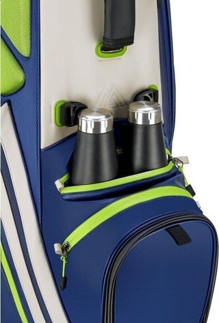 Big Max Dri Lite Hybrid Tour 2 stand bag, dunkelblau/limette