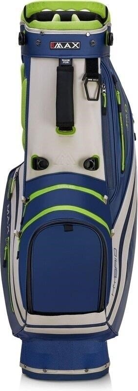 Big Max Dri Lite Hybrid Tour 2 stand bag, dunkelblau/limette