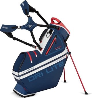 Big Max Dri Lite Hybrid Tour 2 stand bag, dunkelblau/rot/weiss