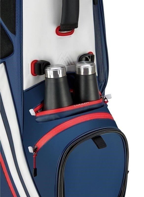 Big Max Dri Lite Hybrid Tour 2 stand bag, dunkelblau/rot/weiss