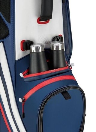 Big Max Dri Lite Hybrid Tour 2 stand bag, dunkelblau/rot/weiss