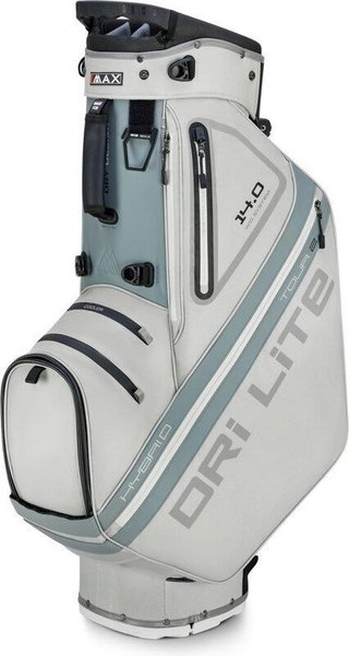 Big Max Dri Lite Hybrid Tour 2 stand bag, silber/grau
