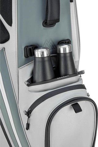 Big Max Dri Lite Hybrid Tour 2 stand bag, silber/grau