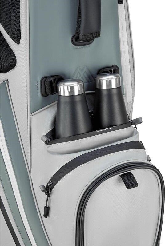 Big Max Dri Lite Hybrid Tour 2 stand bag, silber/grau