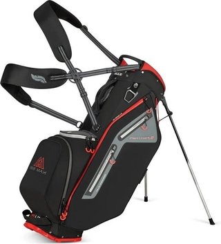 Big Max Dri Lite Feather 2 Standbag, schwarz/rot