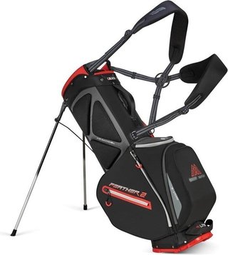 Big Max Dri Lite Feather 2 Standbag, schwarz/rot