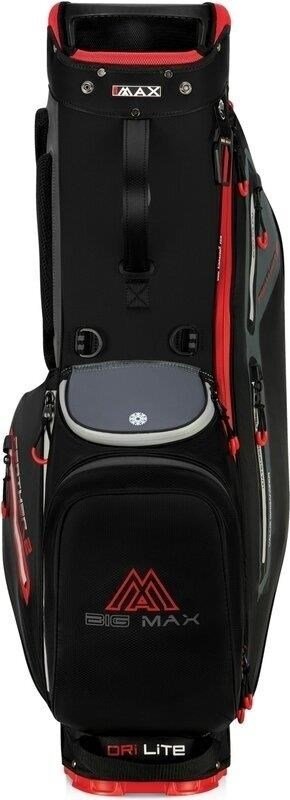 Big Max Dri Lite Feather 2 Standbag, schwarz/rot