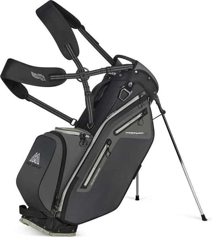 Big Max Dri Lite Feather 2 Standbag, grau/schwarz