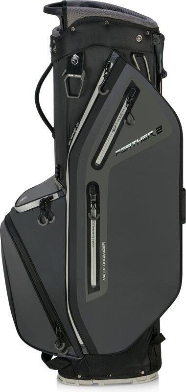 Big Max Dri Lite Feather 2 Standbag, grau/schwarz
