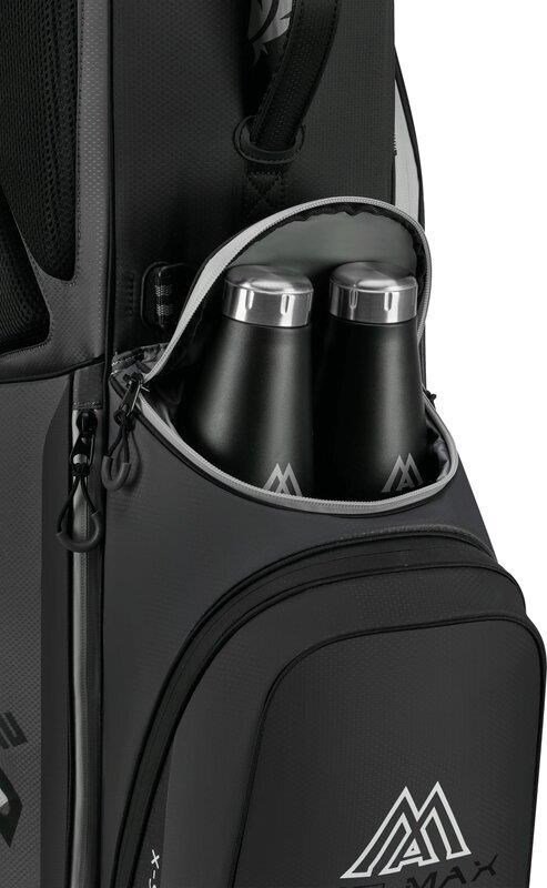 Big Max Dri Lite Feather 2 Standbag, grau/schwarz