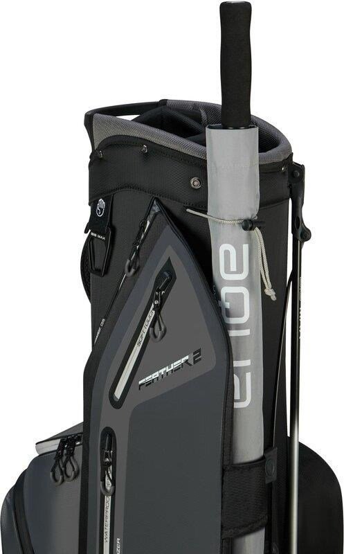 Big Max Dri Lite Feather 2 Standbag, grau/schwarz