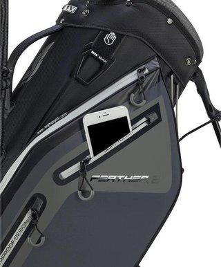 Big Max Dri Lite Feather 2 Standbag, grau/schwarz