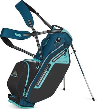 Big Max Dri Lite Feather 2 Standbag, steel blue/petrol/aquatic awe
