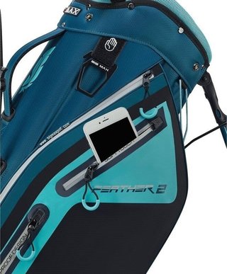 Big Max Dri Lite Feather 2 Standbag, steel blue/petrol/aquatic awe