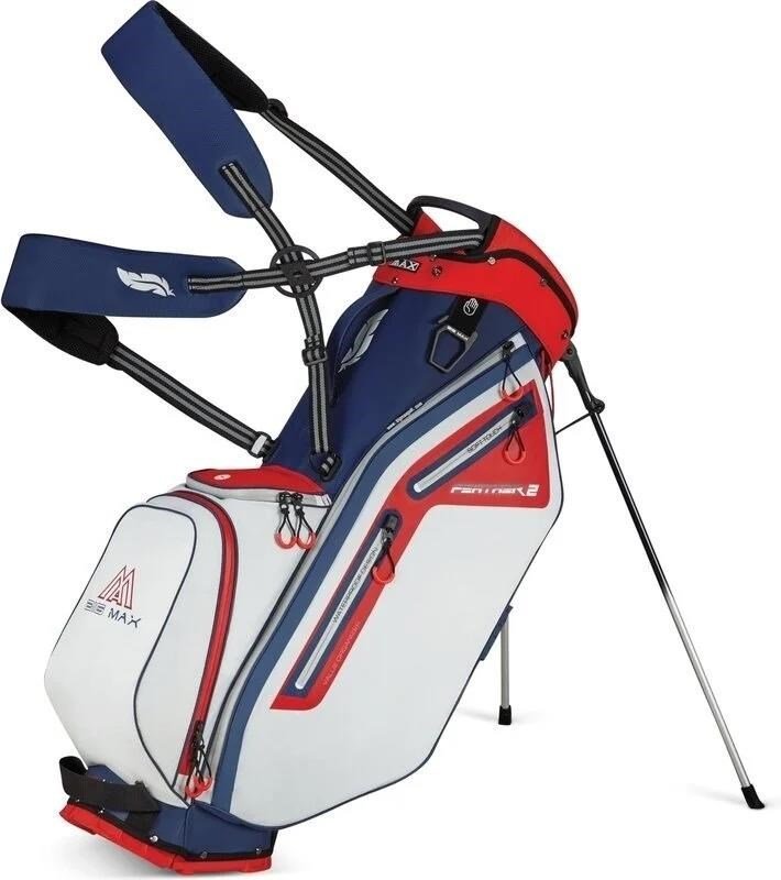 Big Max Dri Lite Feather 2 Standbag, blau/rot/weiss