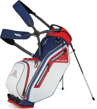 Big Max Dri Lite Feather 2 Standbag, blau/rot/weiss