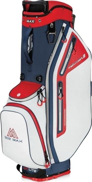 Big Max Dri Lite Feather 2 Standbag, blau/rot/weiss