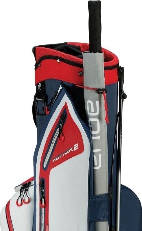 Big Max Dri Lite Feather 2 Standbag, blau/rot/weiss