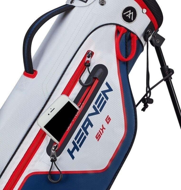 Big Max Heaven Six G Standbag, weiss/dunkelblau/rot