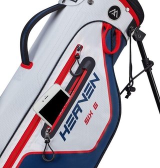 Big Max Heaven Six G Standbag, weiss/dunkelblau/rot
