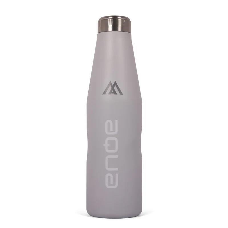 AQUA Bottle Stainless Steel, grau