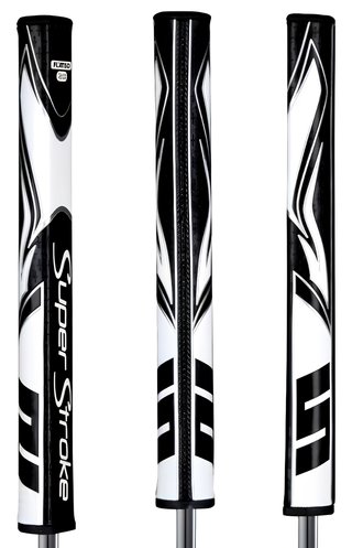 SuperStroke Zenergy Flatso 2.0 Putter Griff, schwarz/weiss