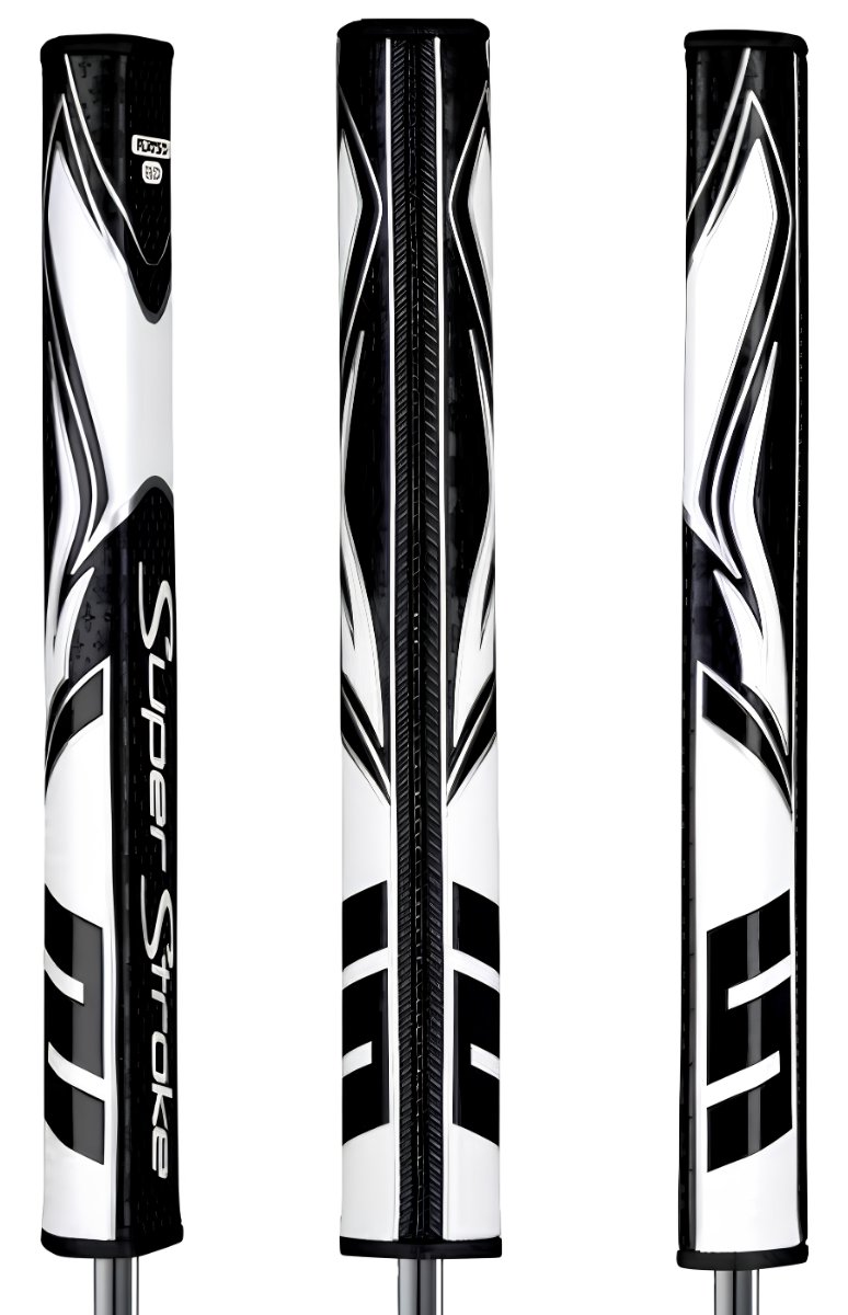 SuperStroke Zenergy Flatso 3.0 Putter Griff, schwarz/weiss