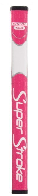SuperStroke Zenergy Pistol GT Tour Putter Griff, rosa/weiss