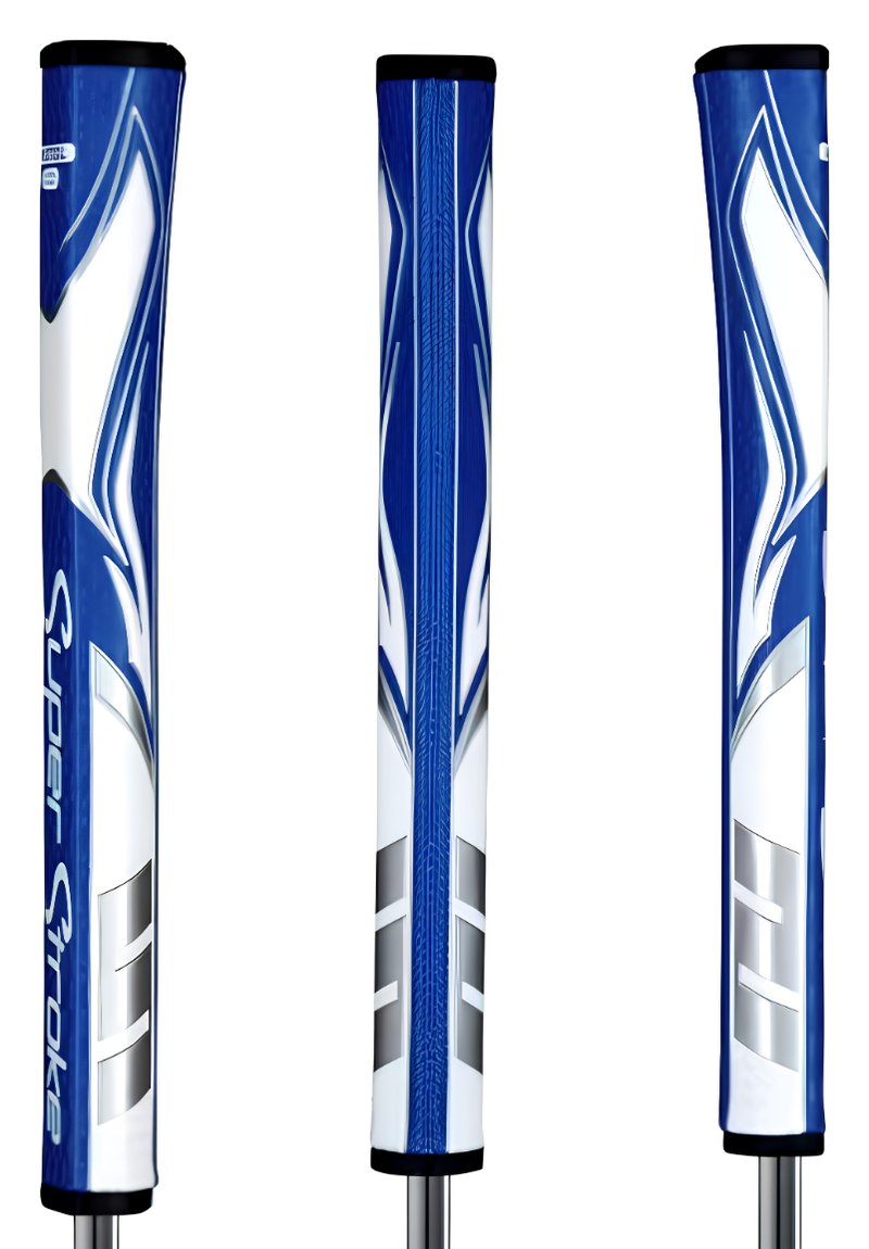 SuperStroke Zenergy Pistol GT 1.0 putter grip, blau/weiss