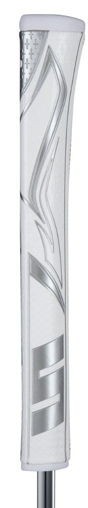 SuperStroke Zenergy Pistol GT 2.0 Putter Griff, weiss/silber