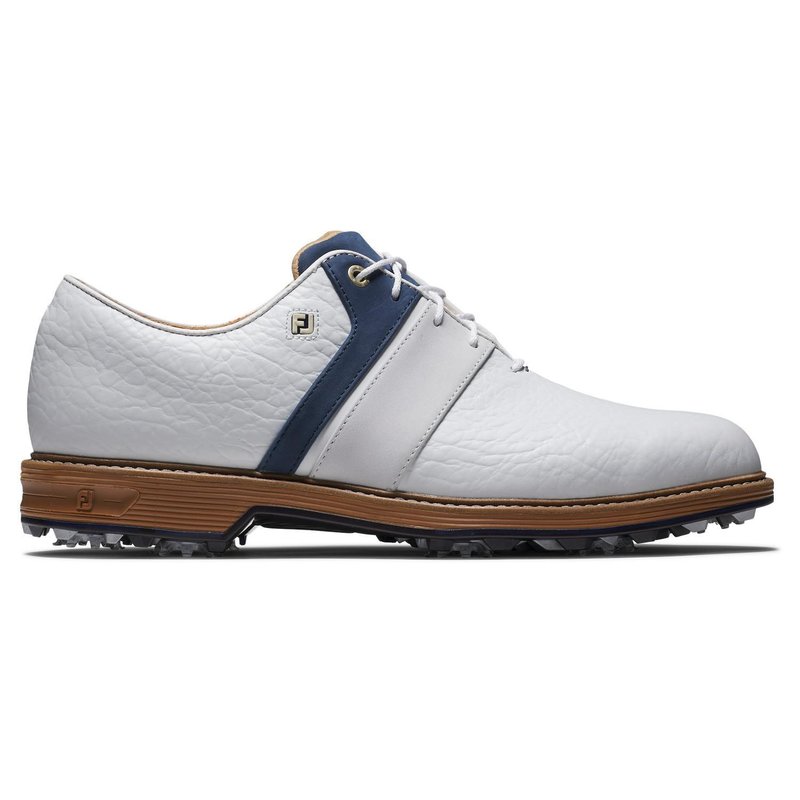 FootJoy Premiere Series Packard Herren Golfschuhe, weiss/dunkelblau