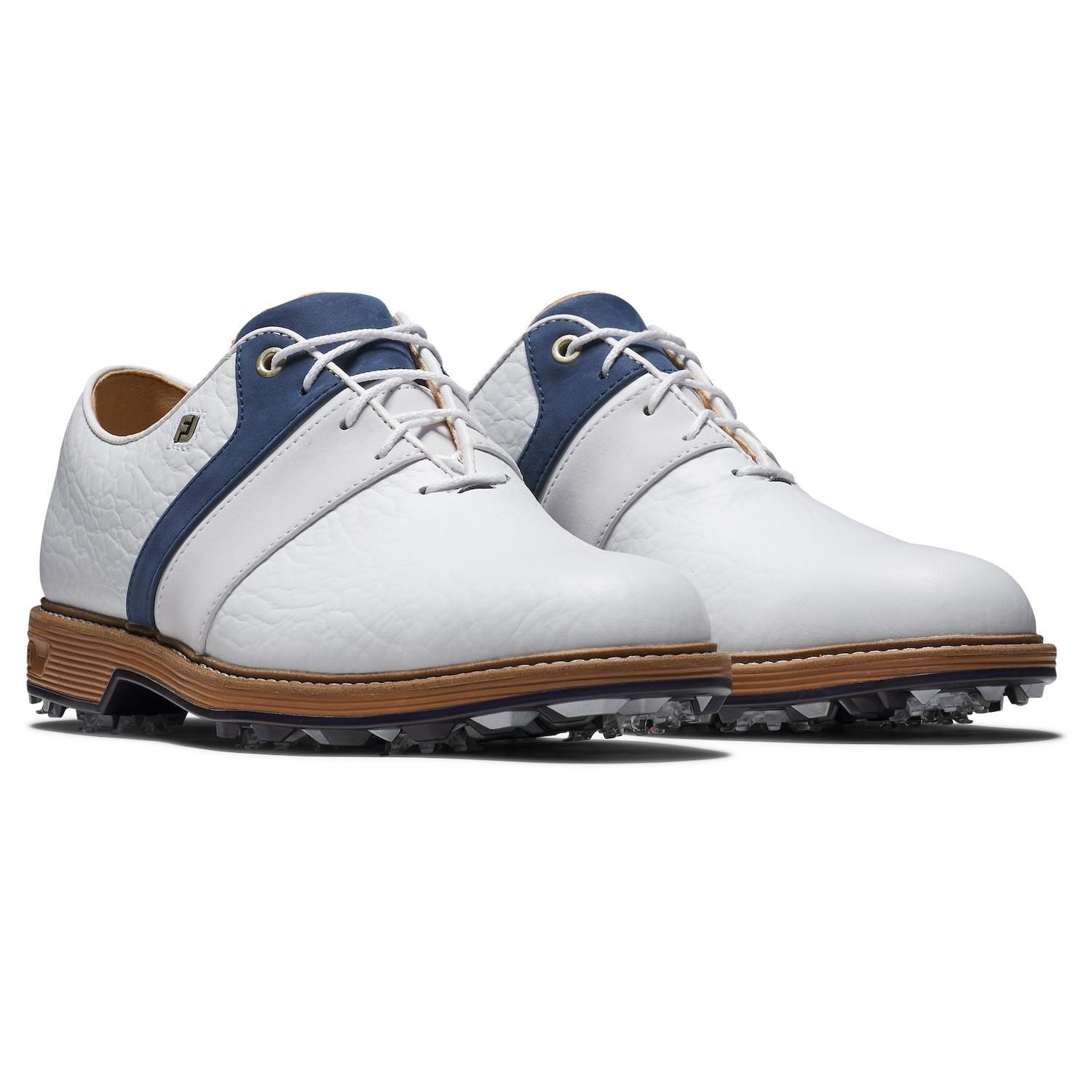 FootJoy Premiere Series Packard Herren Golfschuhe, weiss/dunkelblau
