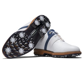 FootJoy Premiere Series Packard Herren Golfschuhe, weiss/dunkelblau