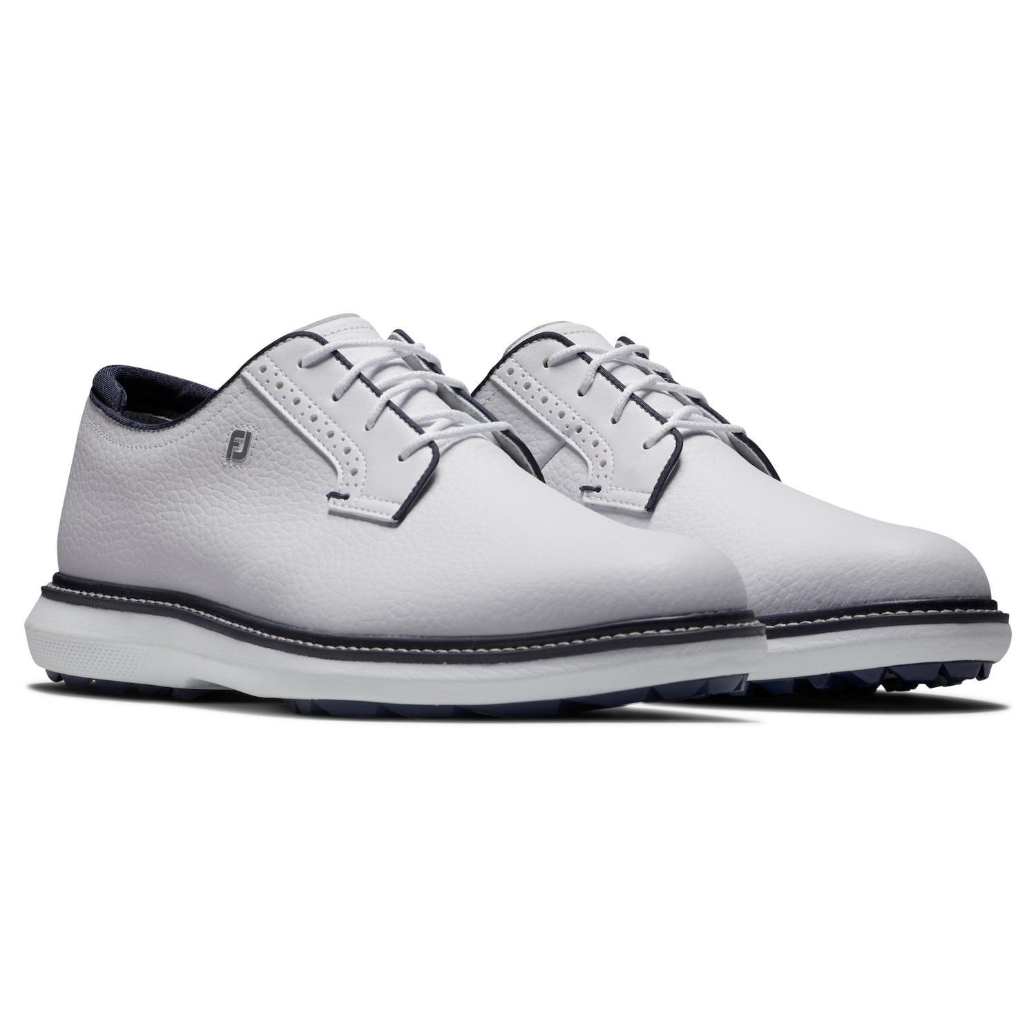 FootJoy Traditions Herren Golfschuhe, navy/brick blucher