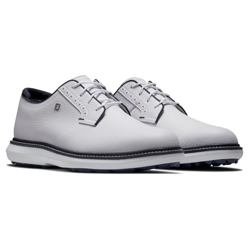 FootJoy Traditions Herren Golfschuhe, navy/brick blucher
