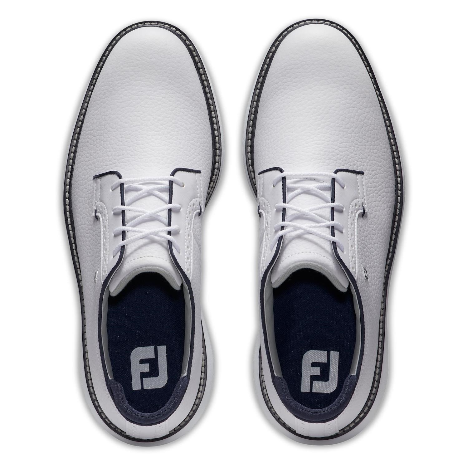 FootJoy Traditions Herren Golfschuhe, navy/brick blucher