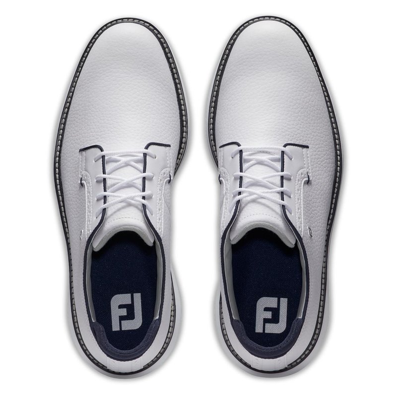 FootJoy Traditions Herren Golfschuhe, navy/brick blucher
