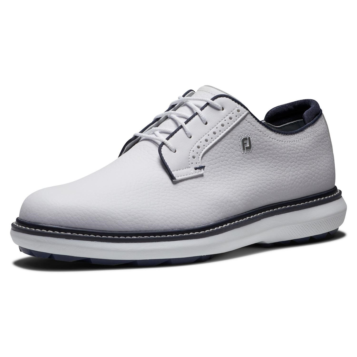 FootJoy Traditions Herren Golfschuhe, navy/brick blucher