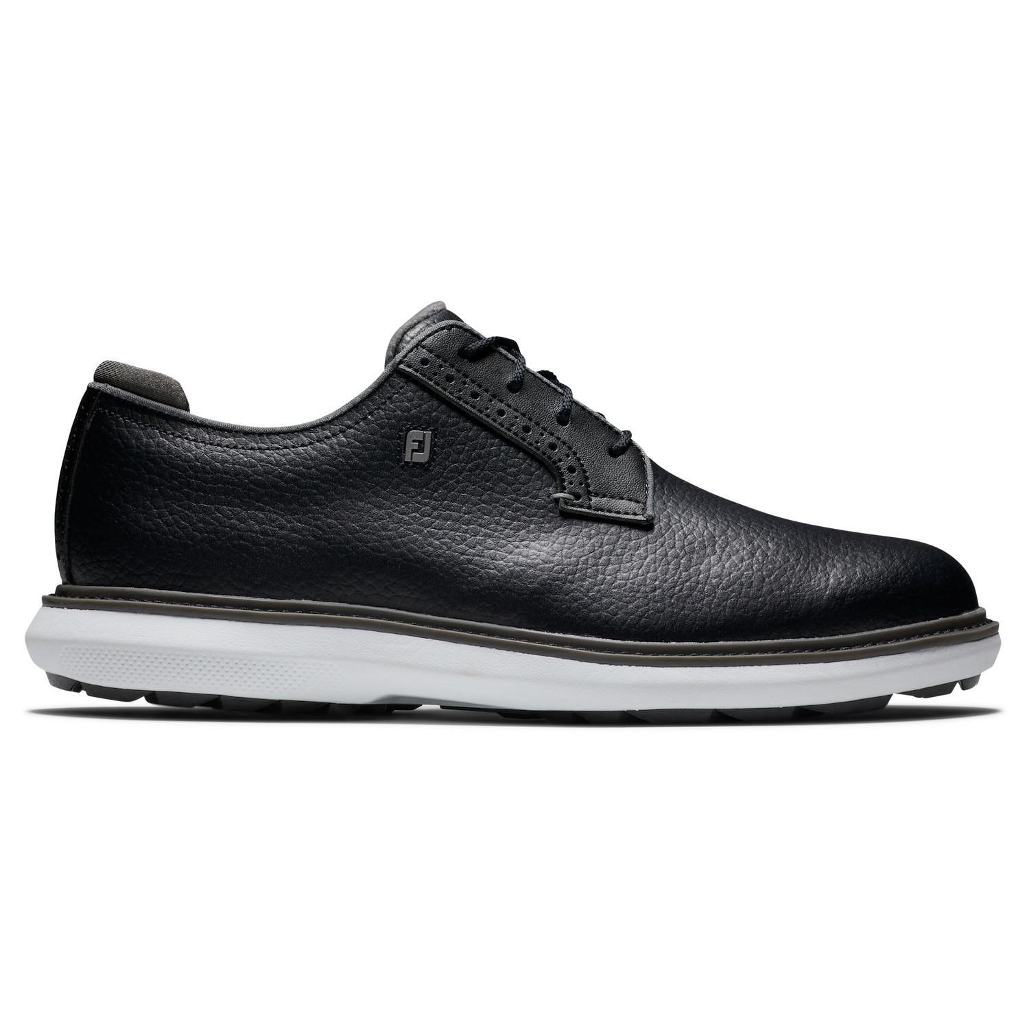 FootJoy Traditions Blucher Herren Golfschuhe, schwarz