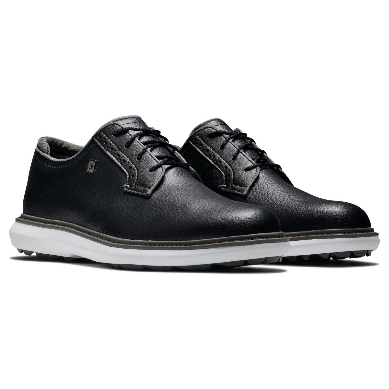 FootJoy Traditions Blucher Herren Golfschuhe, schwarz