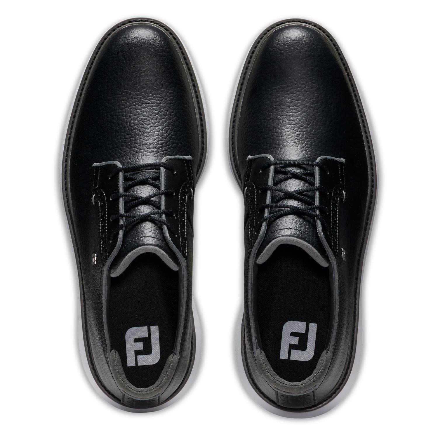 FootJoy Traditions Blucher Herren Golfschuhe, schwarz